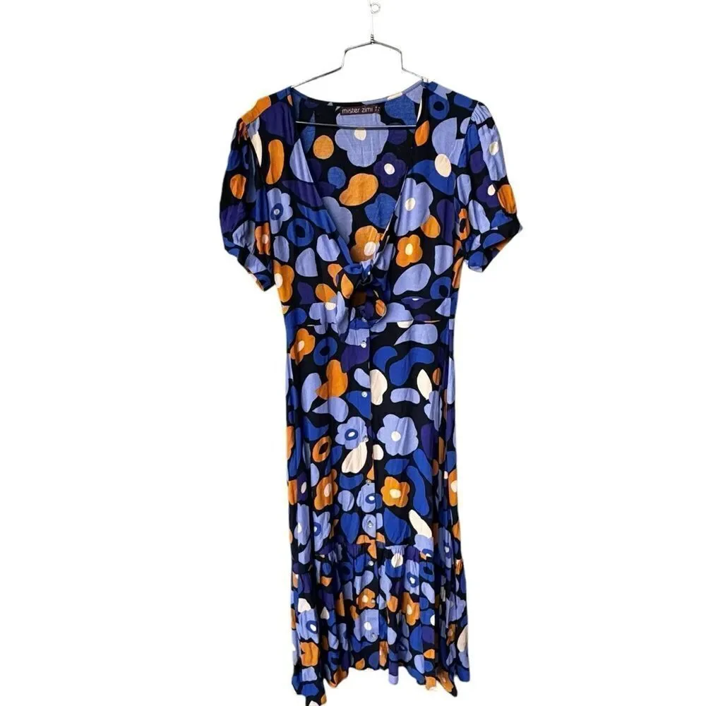 MISTER ZIMI HAZEL MIDI DRESS IN LAVENDER 4 - Picture 2 of 6